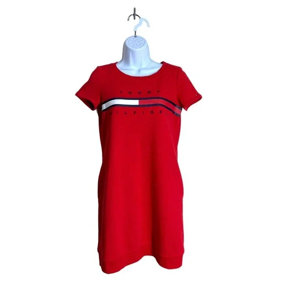 Tommy Hilfiger | Dresses | Tommy Hilfiger Womens Xs Sweatshirt Dress Red Spellout Logo Jersey Short Sleeve | Poshmark Tommy Hilfiger | Dresses | Tommy Hilfiger Womens Xs Sweatshirt Dress Red Spellout Logo Jersey Short Sleeve | Poshmark